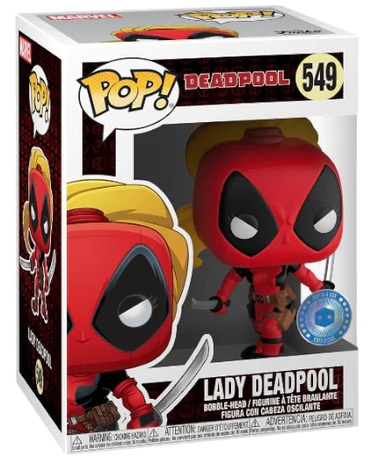 Deadpool - Lady Deadpool - Pop in a Box Exclusive - 549