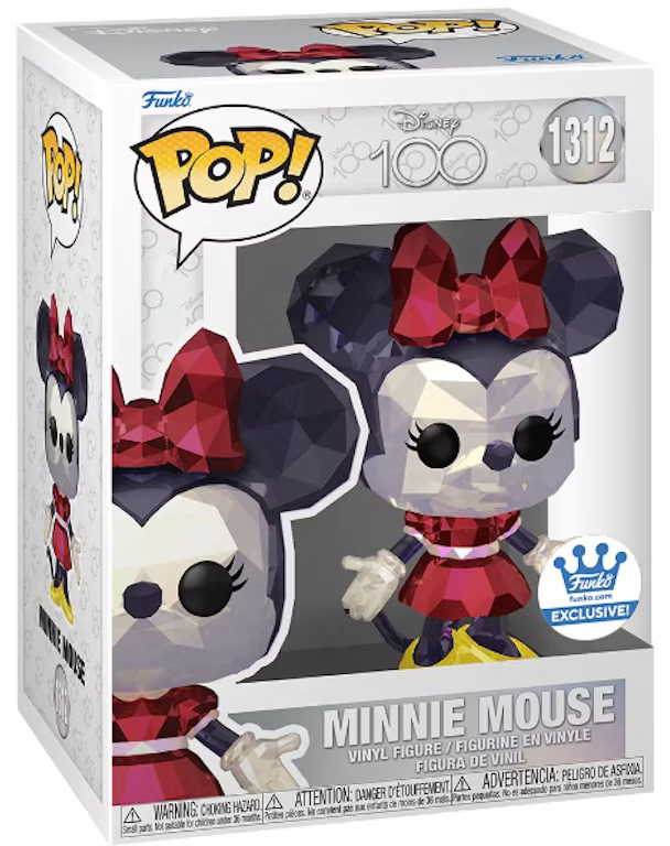 Disney 100 - Minnie Mouse - 1312 - Funko Shop Exclusive