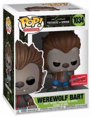 Werewolf Bart - The Simpsons Treehouse of Horror - 2020 NYCC Exclusive Sticker - 1034